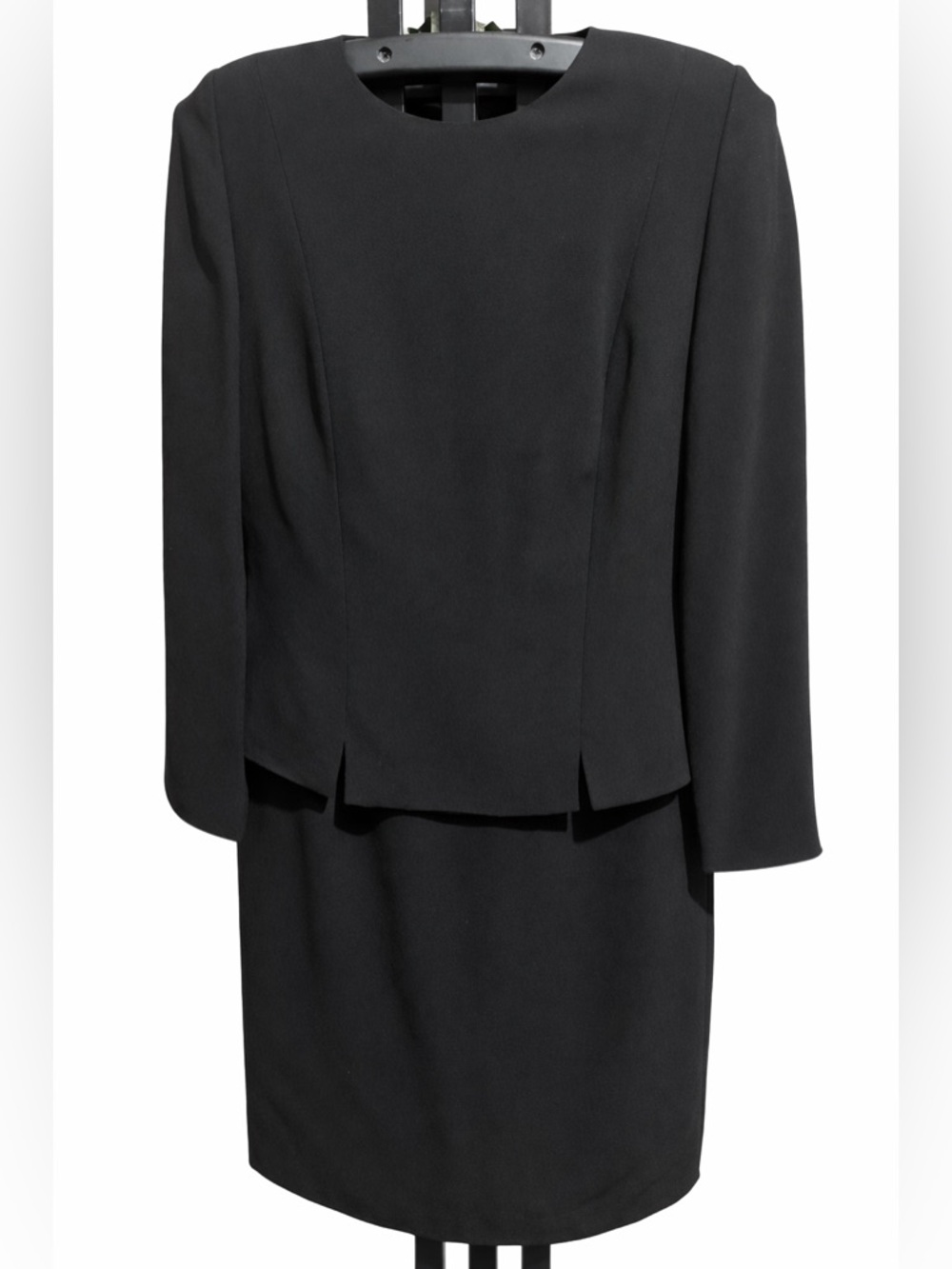 Talbots Black, long sleeved dress